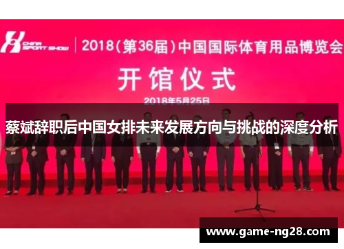 蔡斌辞职后中国女排未来发展方向与挑战的深度分析